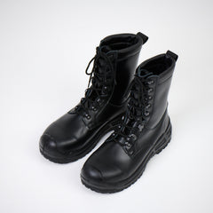 Leather Boots with Vibram Outsole