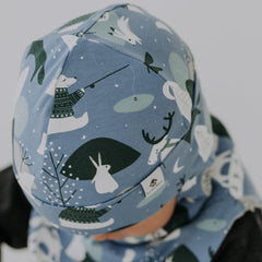 Thermal Fleece Balaclava For Kids FRODE - Winter Animals