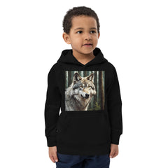 Vilks - ekskluzīvs Arvja dizaina bērnu eko hūdijs