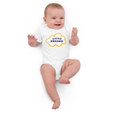 Little dreamer. Organic cotton baby bodysuit