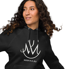 MEEKAA unisex eco raglan hoodie
