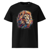 Krāsaina LAUVA. Unisex organiskās kokvilnas t-krekls