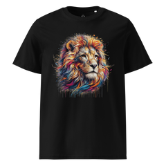 Krāsaina LAUVA. Unisex organiskās kokvilnas t-krekls