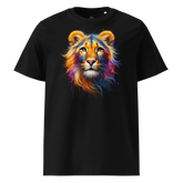 Krāsaina LAUVA. Unisex organiskās kokvilnas t-krekls