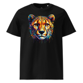Krāsainais GEPARDS. Unisex organiskās kokvilnas t-krekls