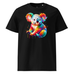 Krāsaina KOALA. Unisex organiskās kokvilnas t-krekls