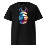 Krāsaina LAMA. Unisex Organiskās Kokvilnas T-Krekls