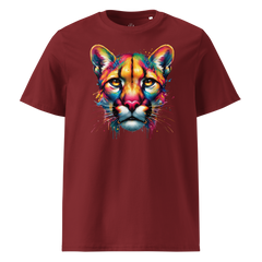 Krāsaina PUMA. Unisex Organiskās Kokvilnas T-Krekls