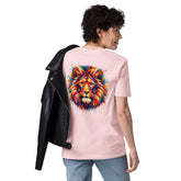 Burvīgā lauvas maģija. Unisex organiskās kokvilnas T-krekls