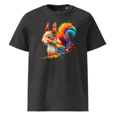 Krāsainais VĀVERE. Unisex organiskās kokvilnas t-krekls
