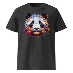 Krāsaina PANDA. Unisex organiskās kokvilnas t-krekls
