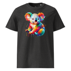 Krāsaina KOALA. Unisex organiskās kokvilnas t-krekls