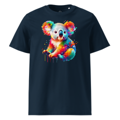 Krāsaina KOALA. Unisex organiskās kokvilnas t-krekls