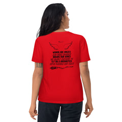 Ekskluzīvs motivācijas unisex organiskās kokvilnas t-krekls