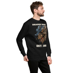 Pūķis tevī. Unisex premium klases džemperis