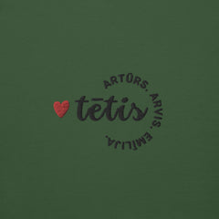 Tēta mīļākais džemperis ❤️ (melns izšuvums)