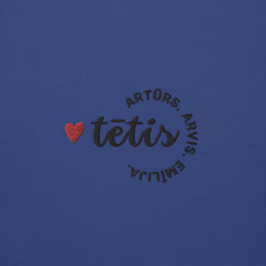 Tēta mīļākais džemperis ❤️ (melns izšuvums)