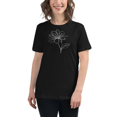 Flower. Women's Relaxed T-Shirt