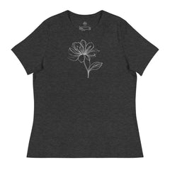 Flower. Women's Relaxed T-Shirt