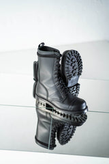 516 aka High Aviator Boots - melni