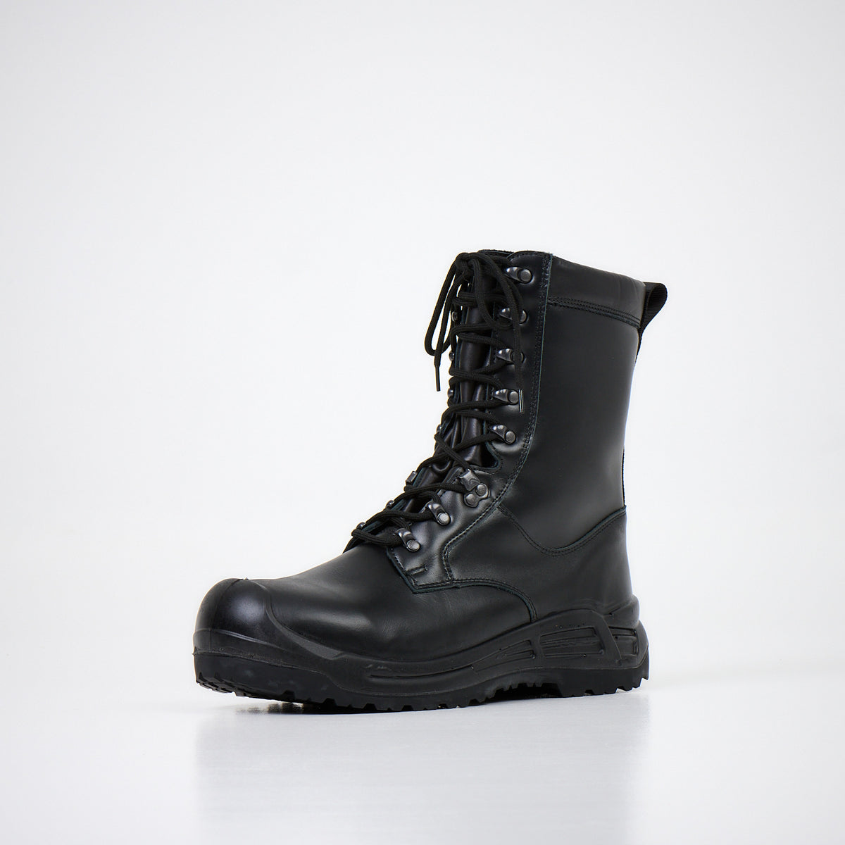 Leather Boots with Vibram Outsole