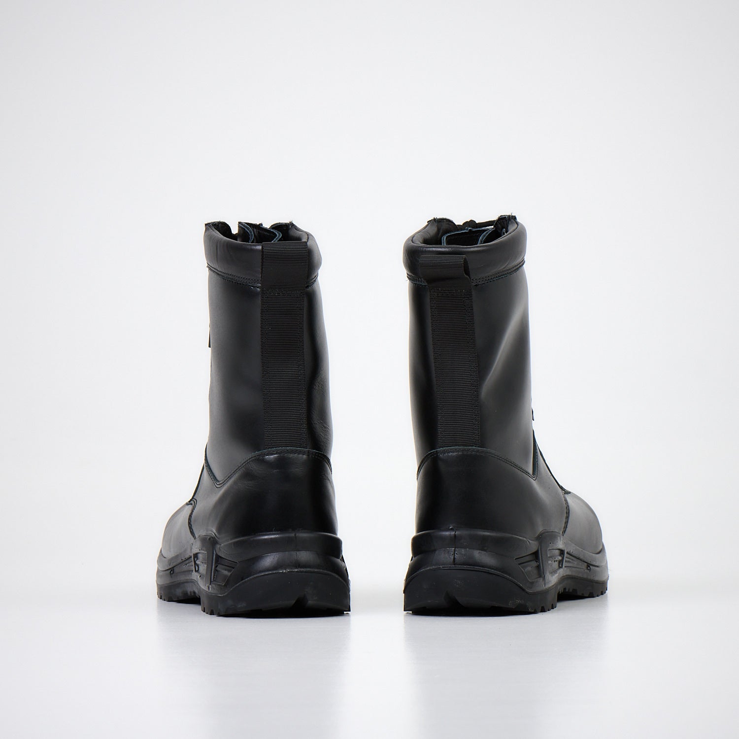 Leather Boots with Vibram Outsole