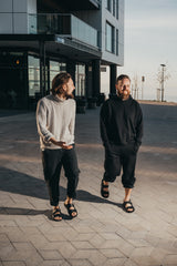 Lauri Ādas Sandales - Melnas