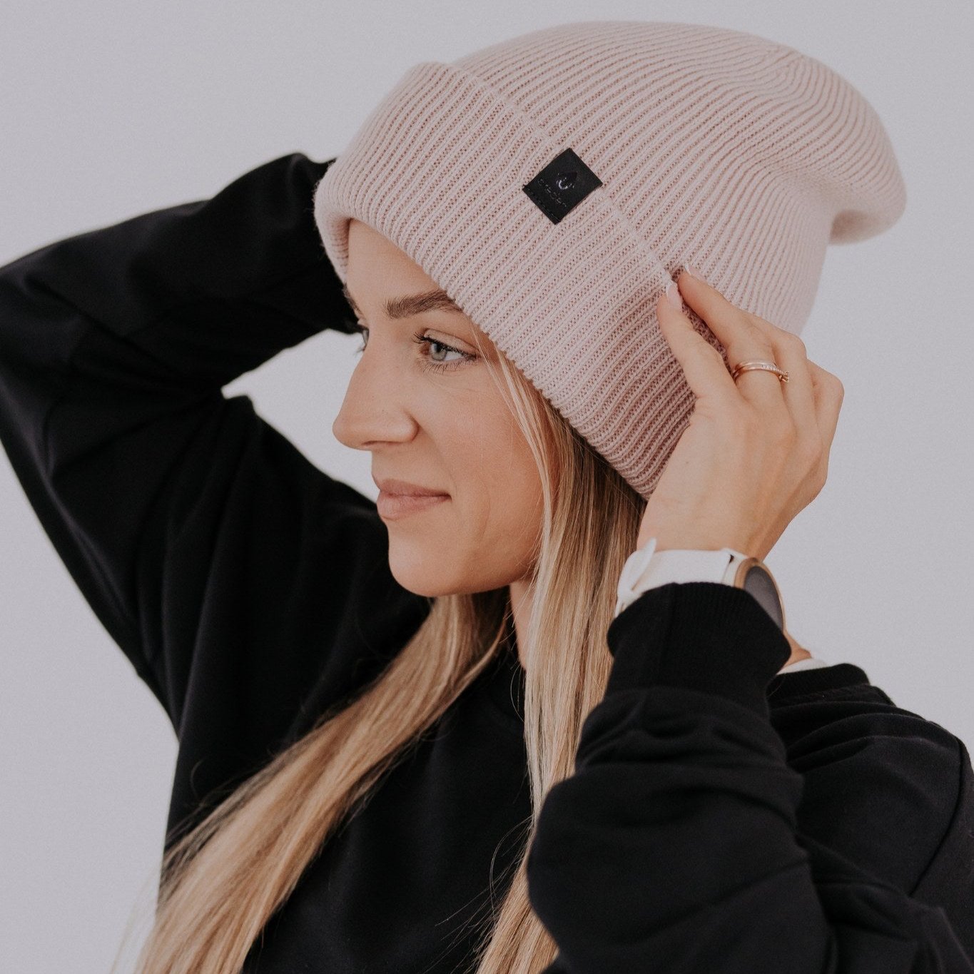 Knitted 100% Merino Wool Winter Beanie WILLIAM