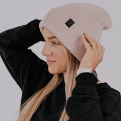 Knitted 100% Merino Wool Winter Beanie WILLIAM