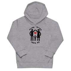 50% Dad, 50% Mom, 100% Me - Kids Hoodie (English edition)❤️