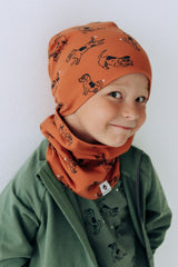 Kids Neck Tube For Autumn And Spring TOBIAS - Copper Dogs