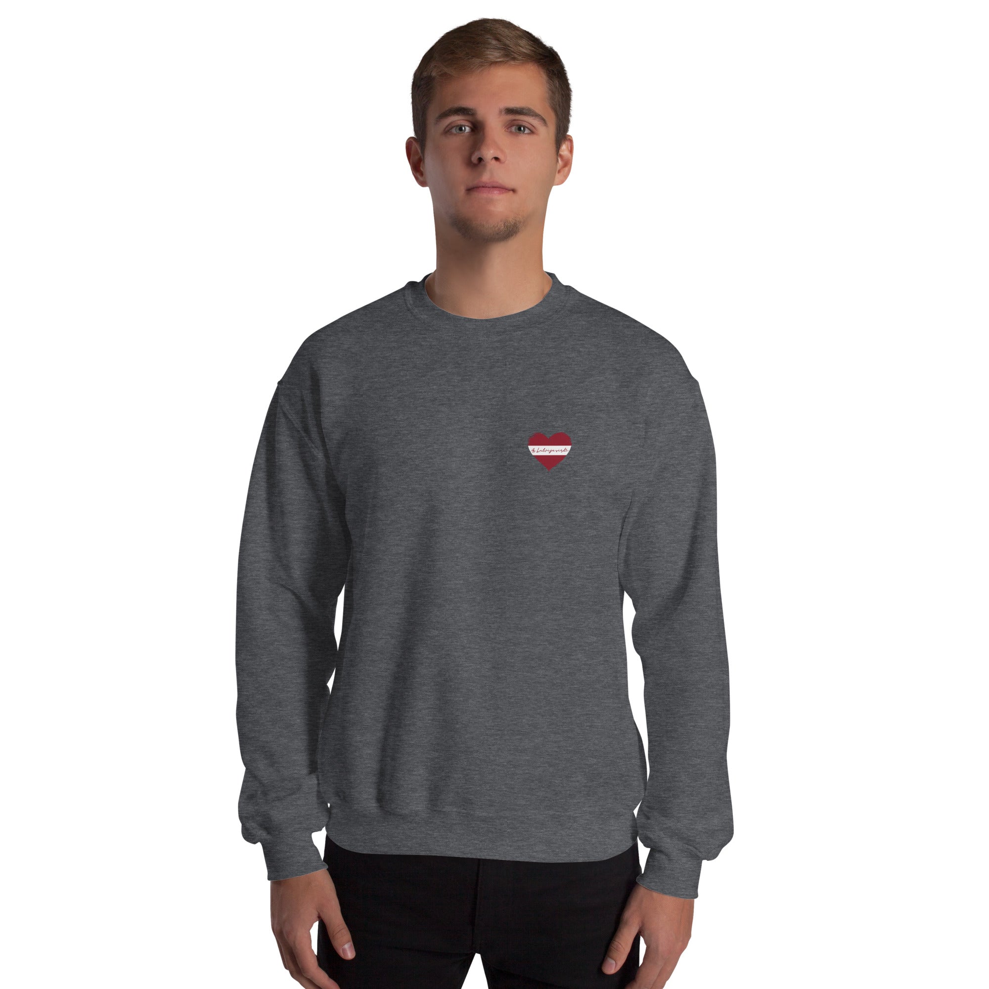 With Latvia In The Heart - Unisex Sweatshirt❤️