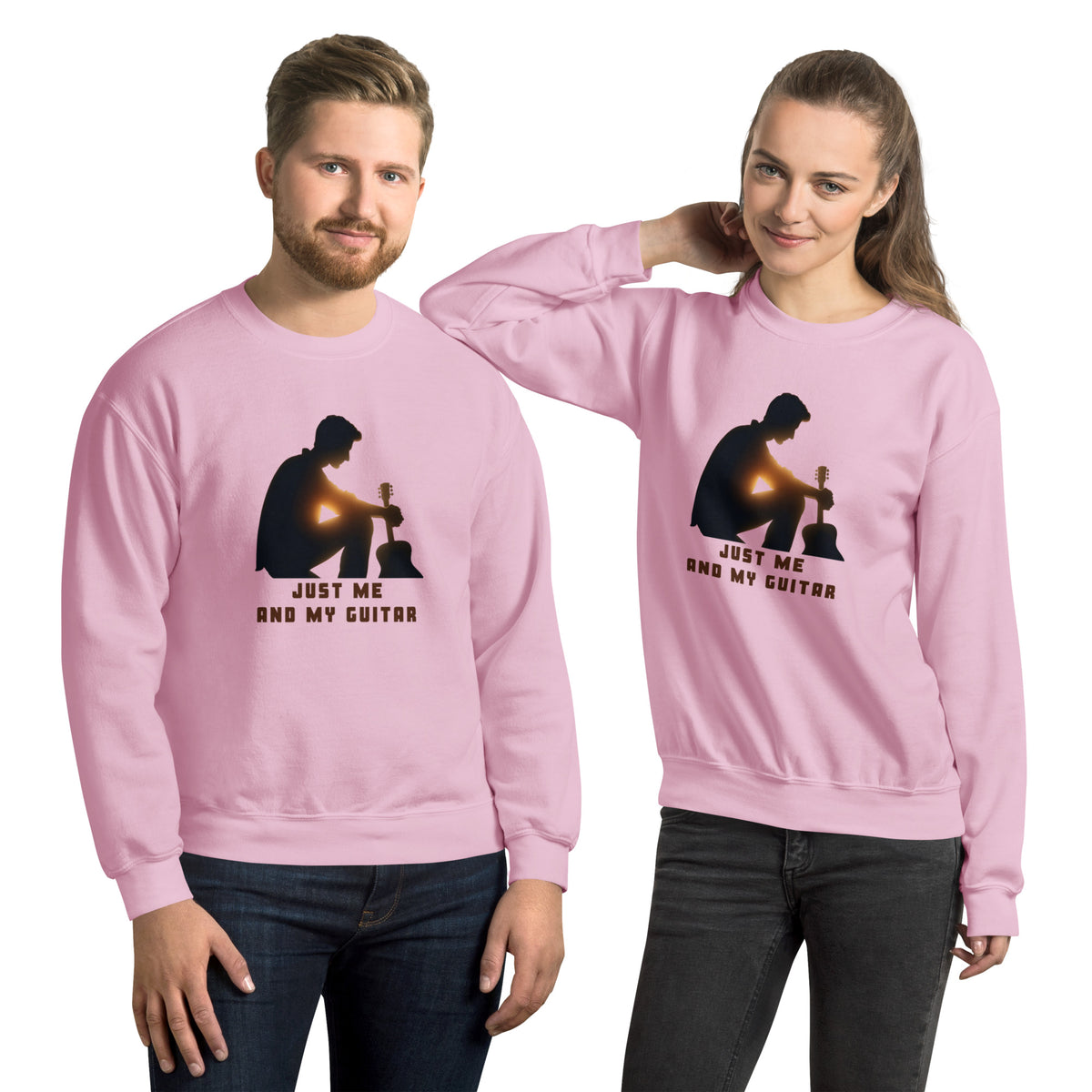 Tikai es un mana ģitāra - unisex džemperis