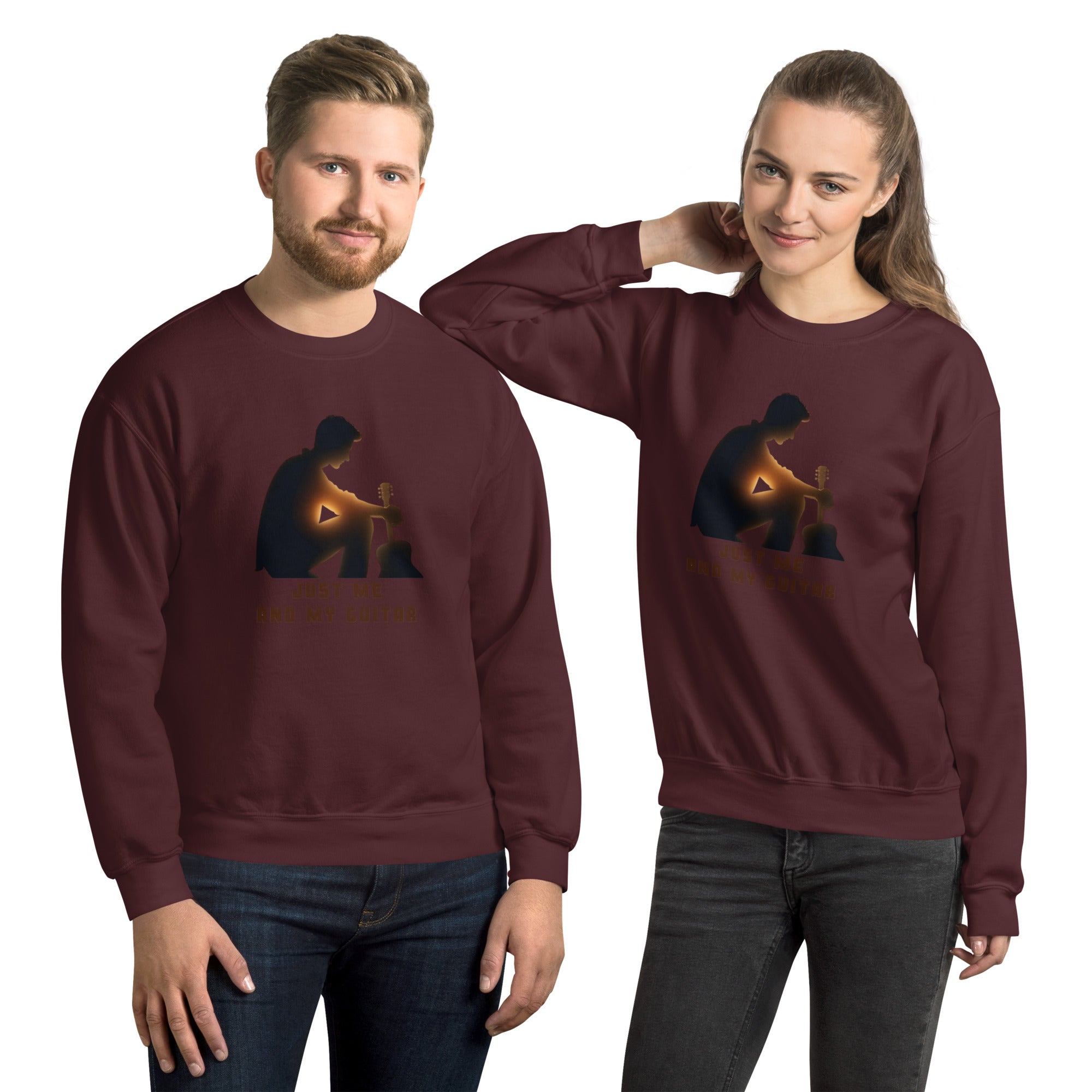 Tikai es un mana ģitāra - unisex džemperis