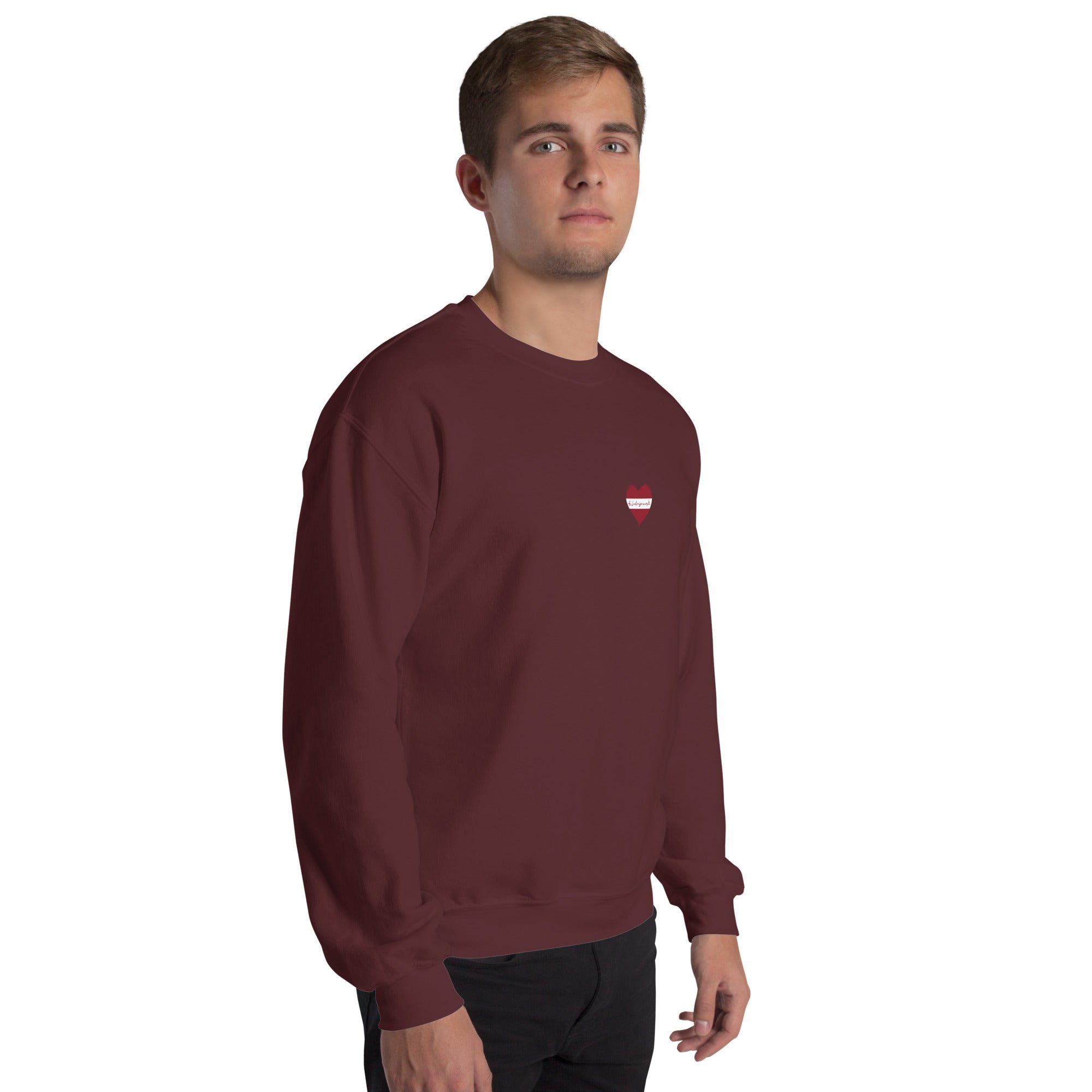 With Latvia In The Heart - Unisex Sweatshirt❤️