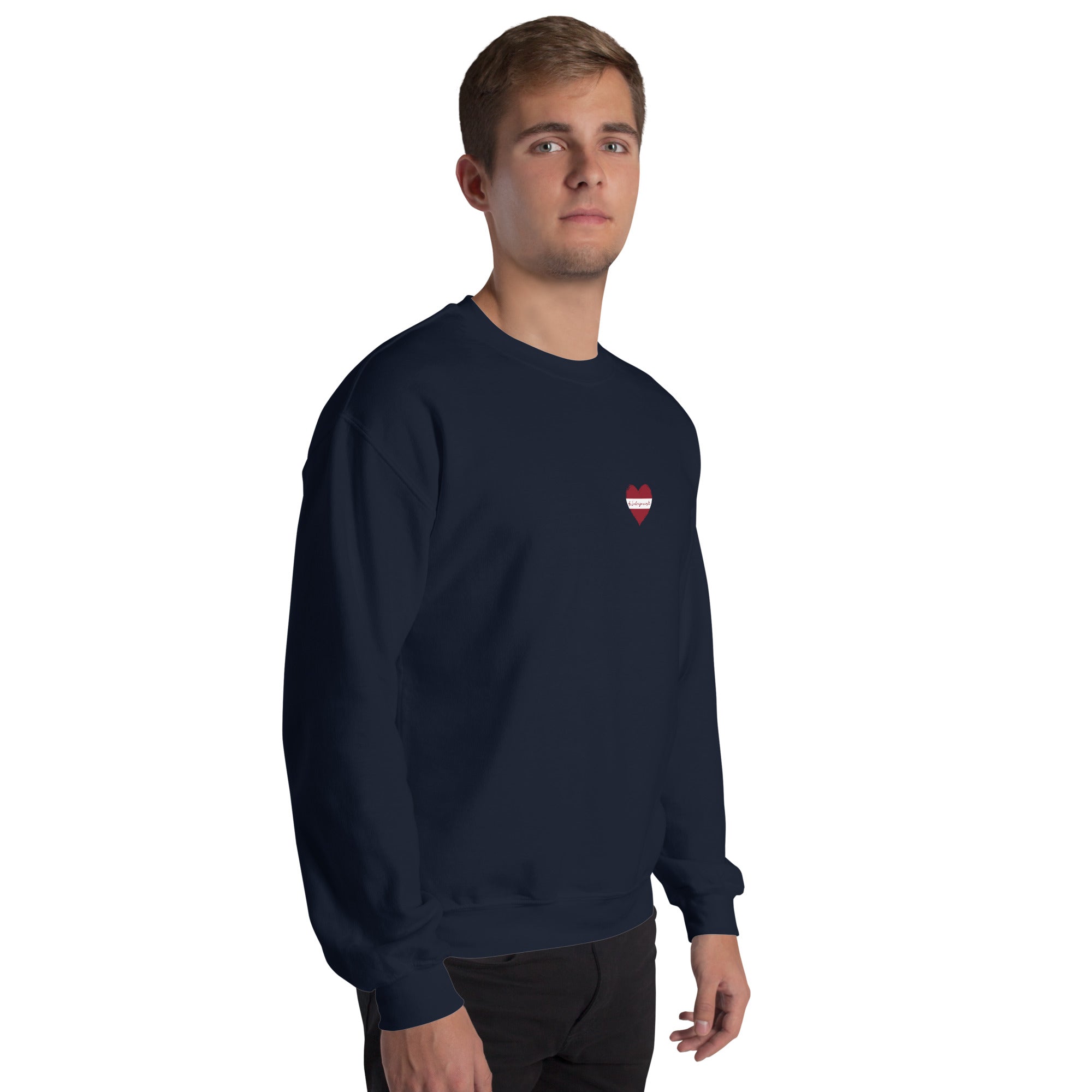 With Latvia In The Heart - Unisex Sweatshirt❤️