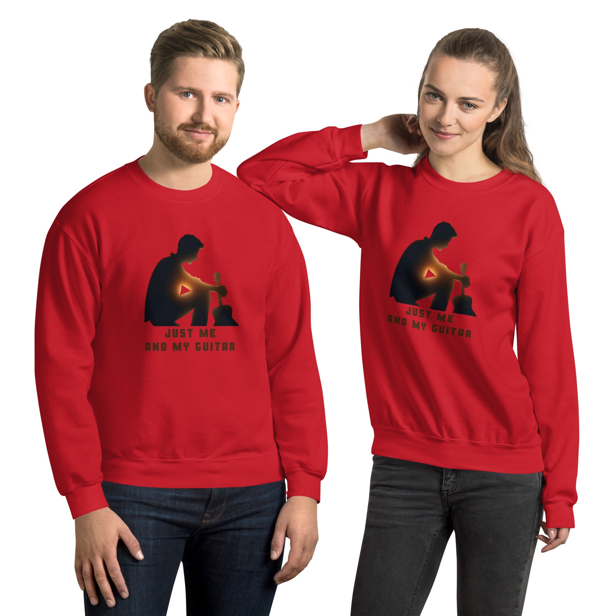 Tikai es un mana ģitāra - unisex džemperis