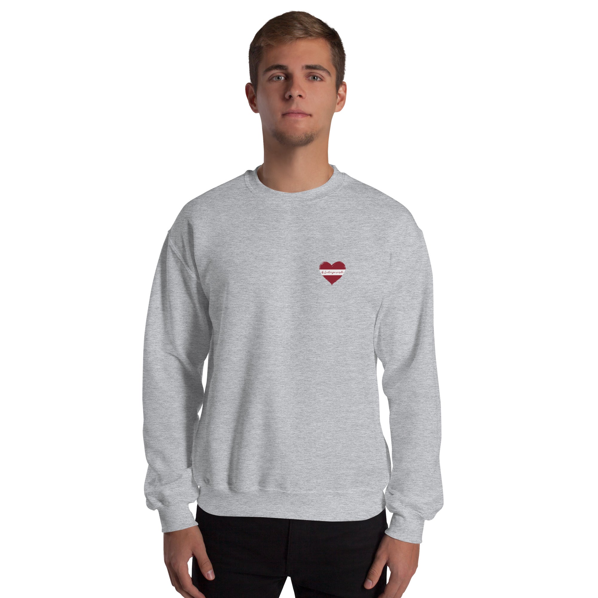 With Latvia In The Heart - Unisex Sweatshirt❤️