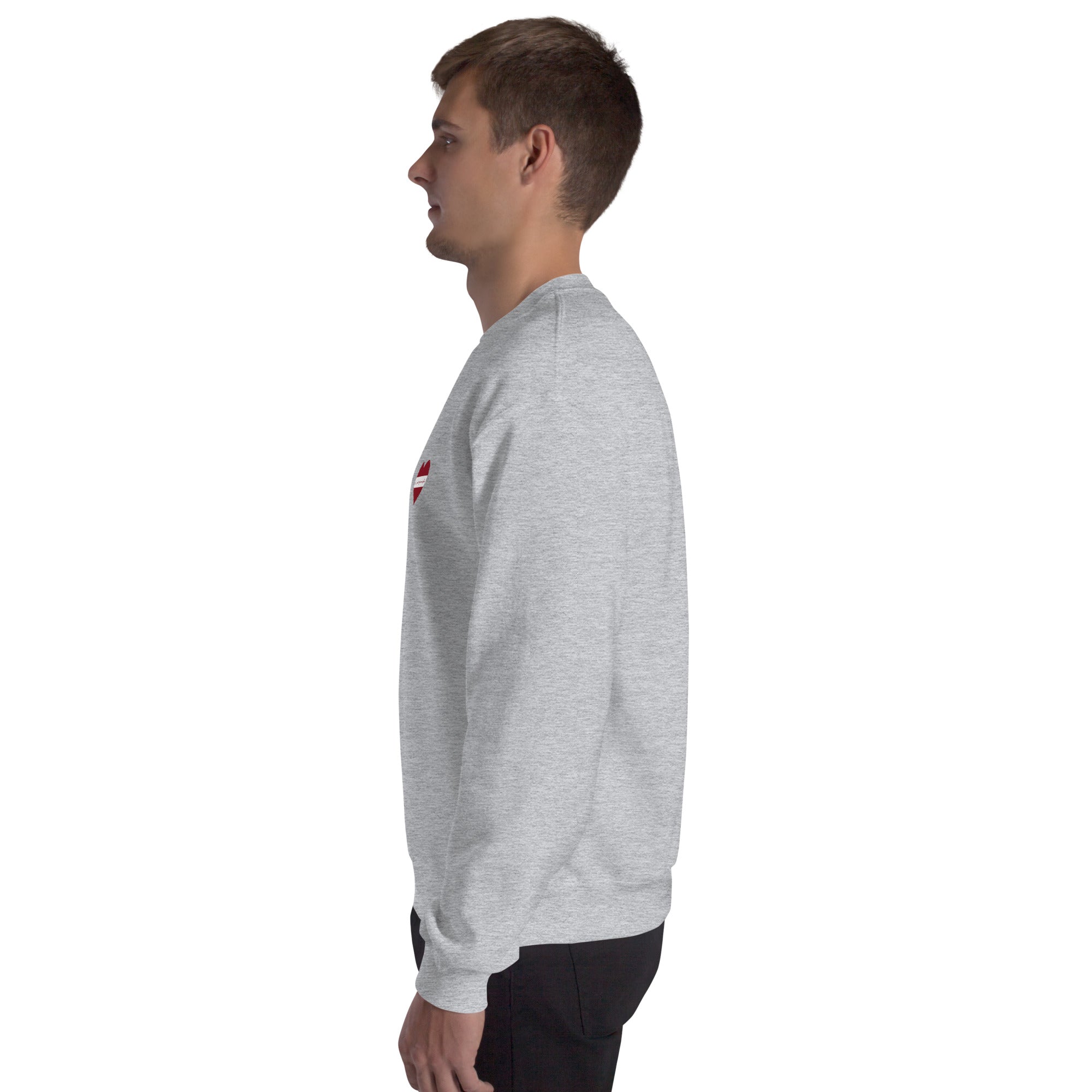 With Latvia In The Heart - Unisex Sweatshirt❤️