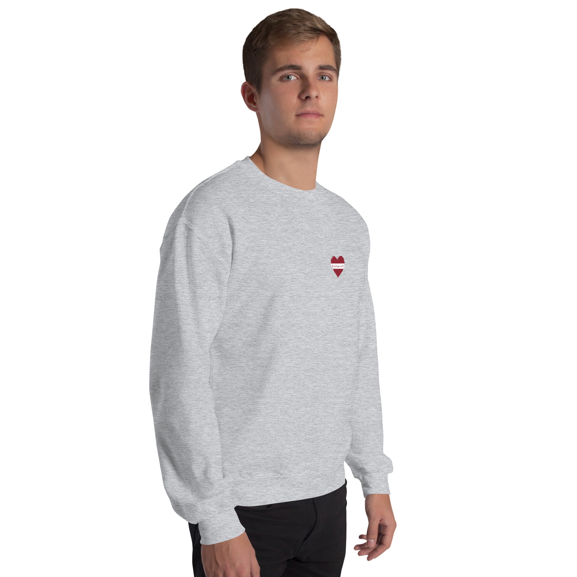 With Latvia In The Heart - Unisex Sweatshirt❤️