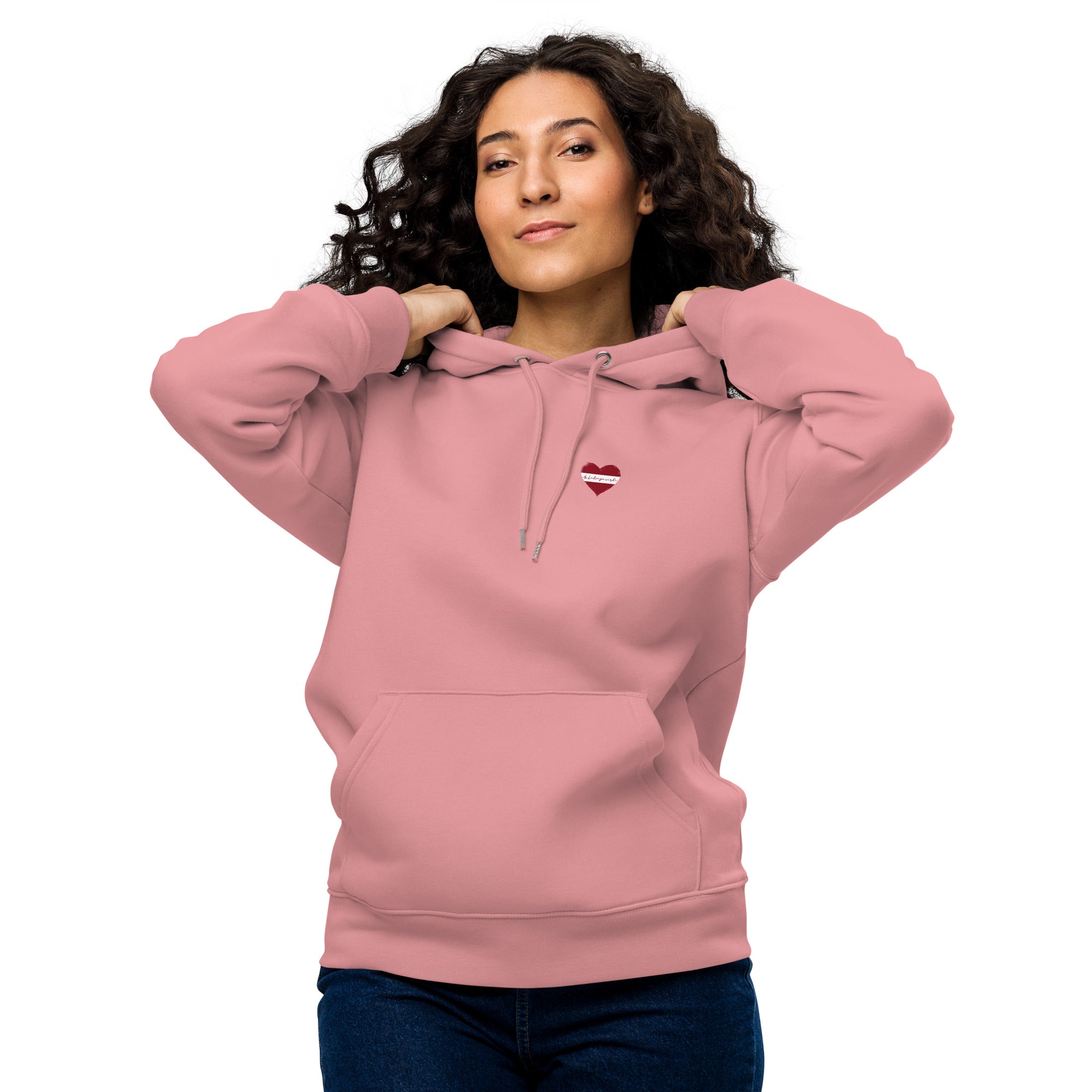 With Latvia In The Heart - Unisex Eco Hoodie❤️
