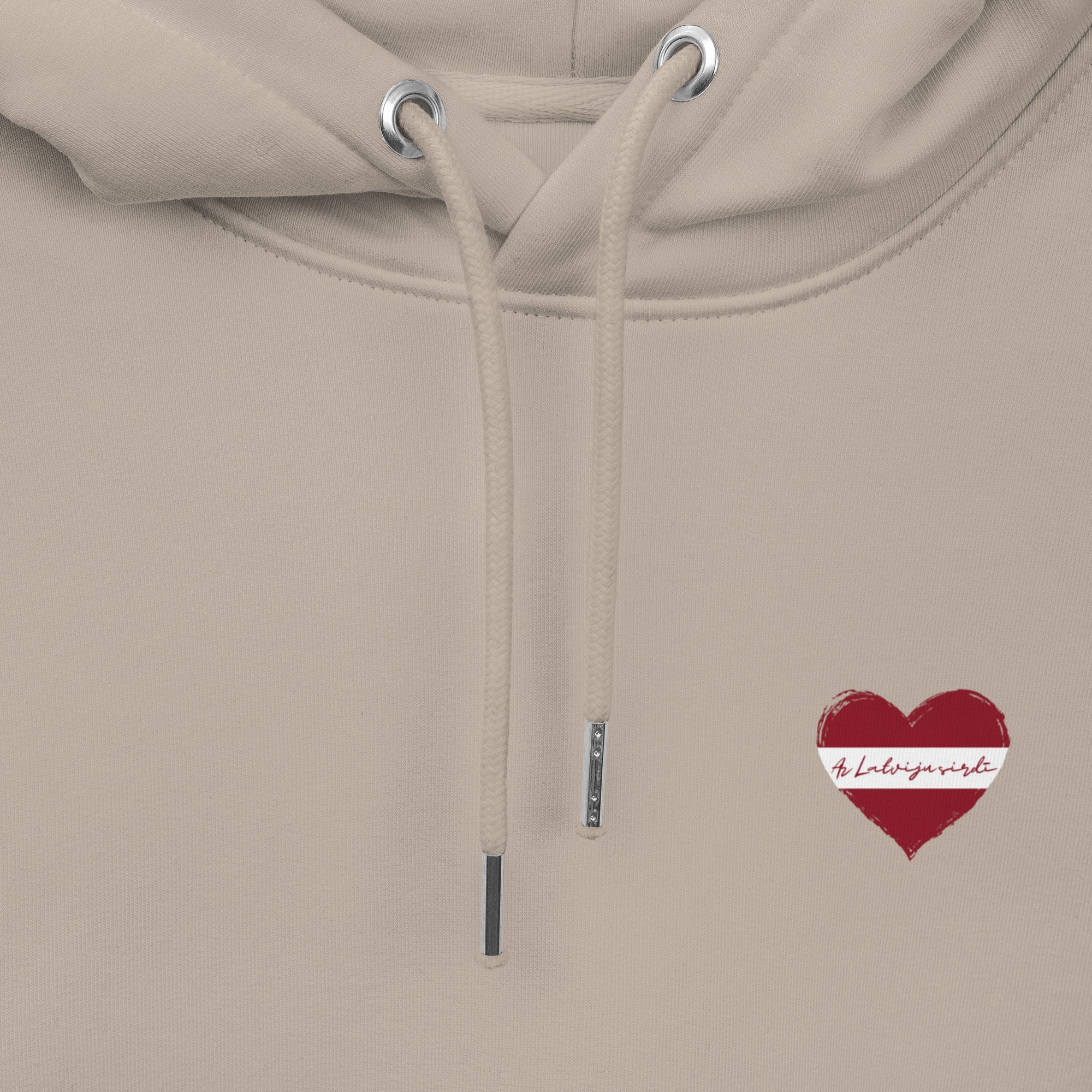 With Latvia In The Heart - Unisex Eco Hoodie❤️