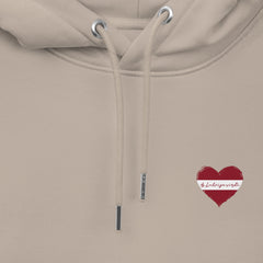 With Latvia In The Heart - Unisex Eco Hoodie❤️