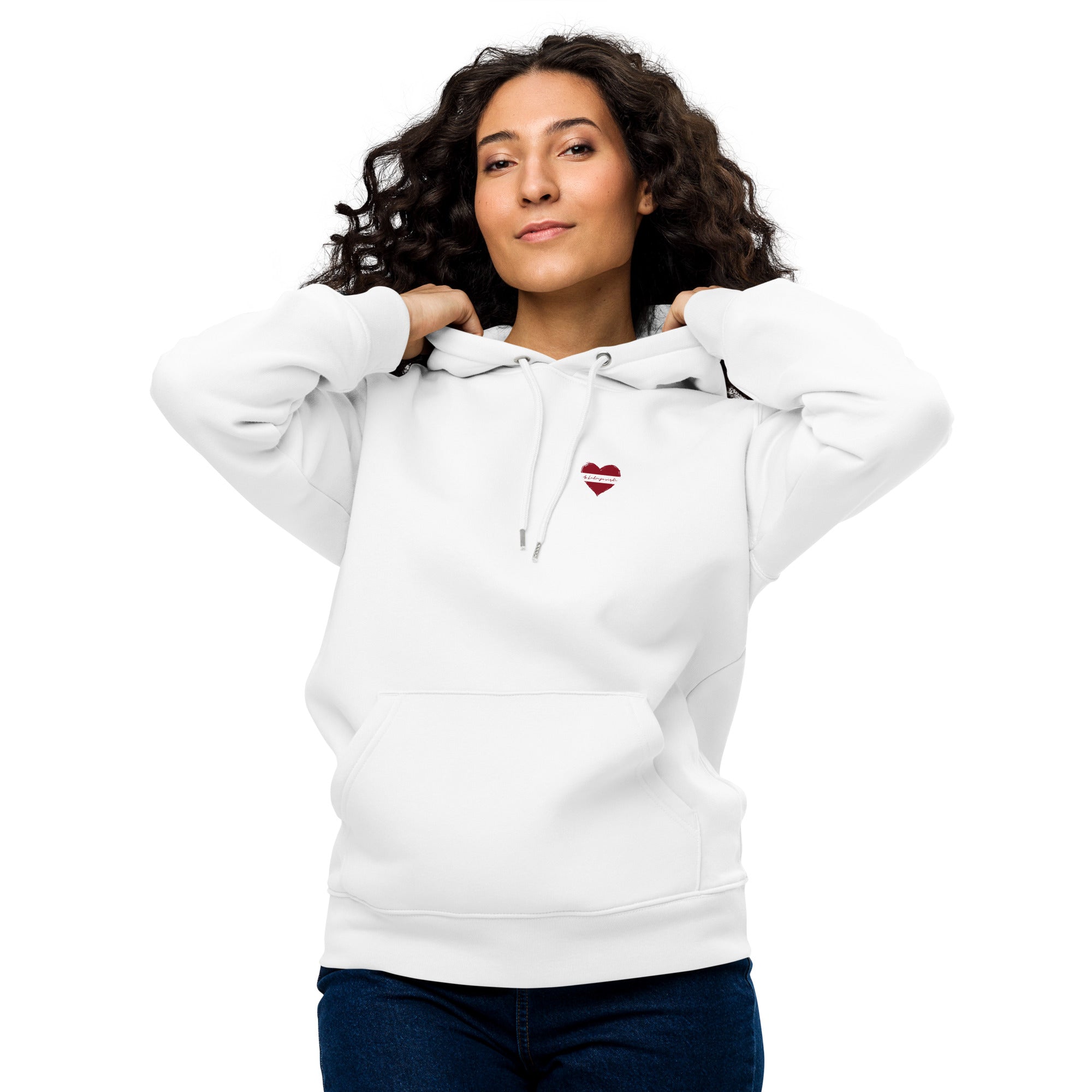 With Latvia In The Heart - Unisex Eco Hoodie❤️