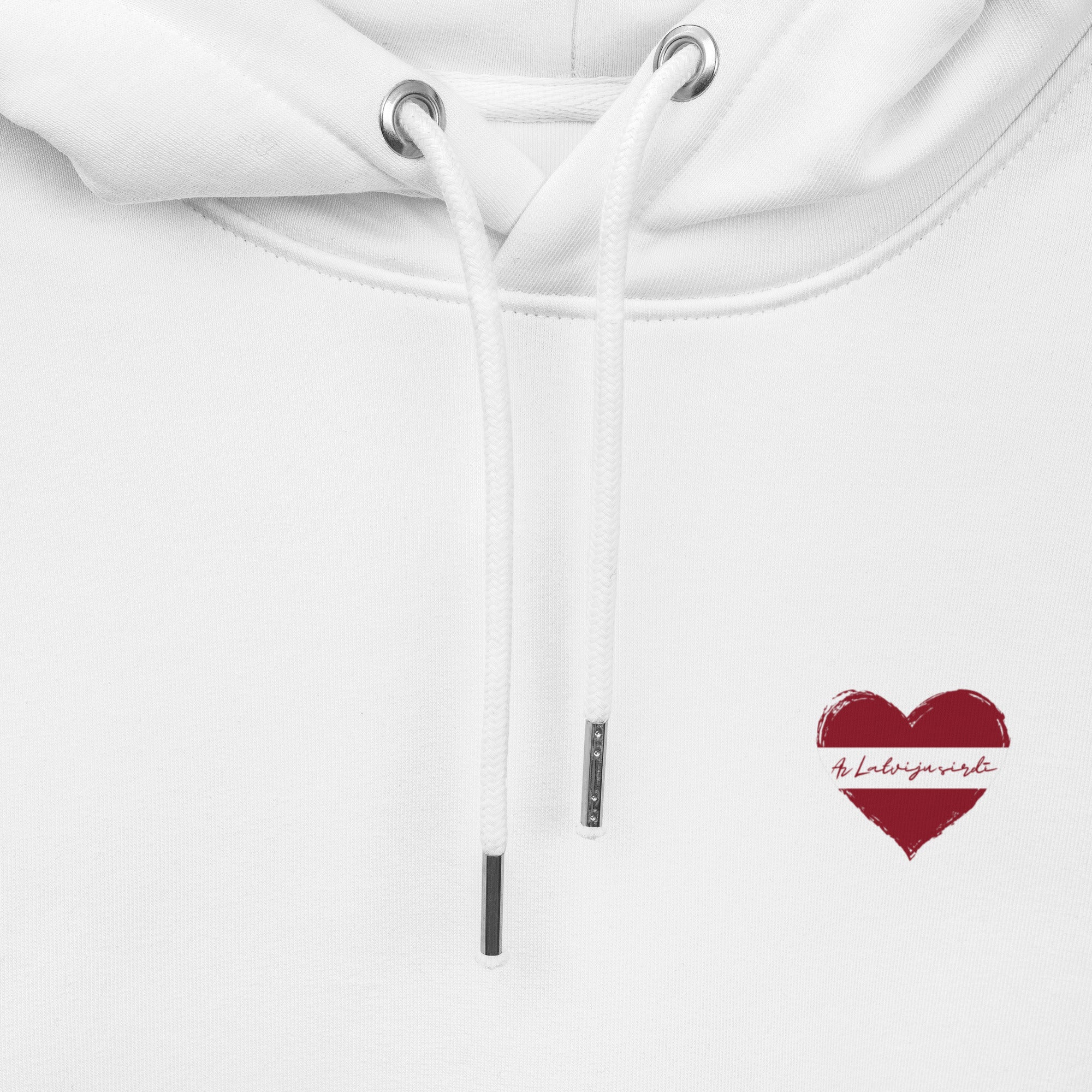 With Latvia In The Heart - Unisex Eco Hoodie❤️