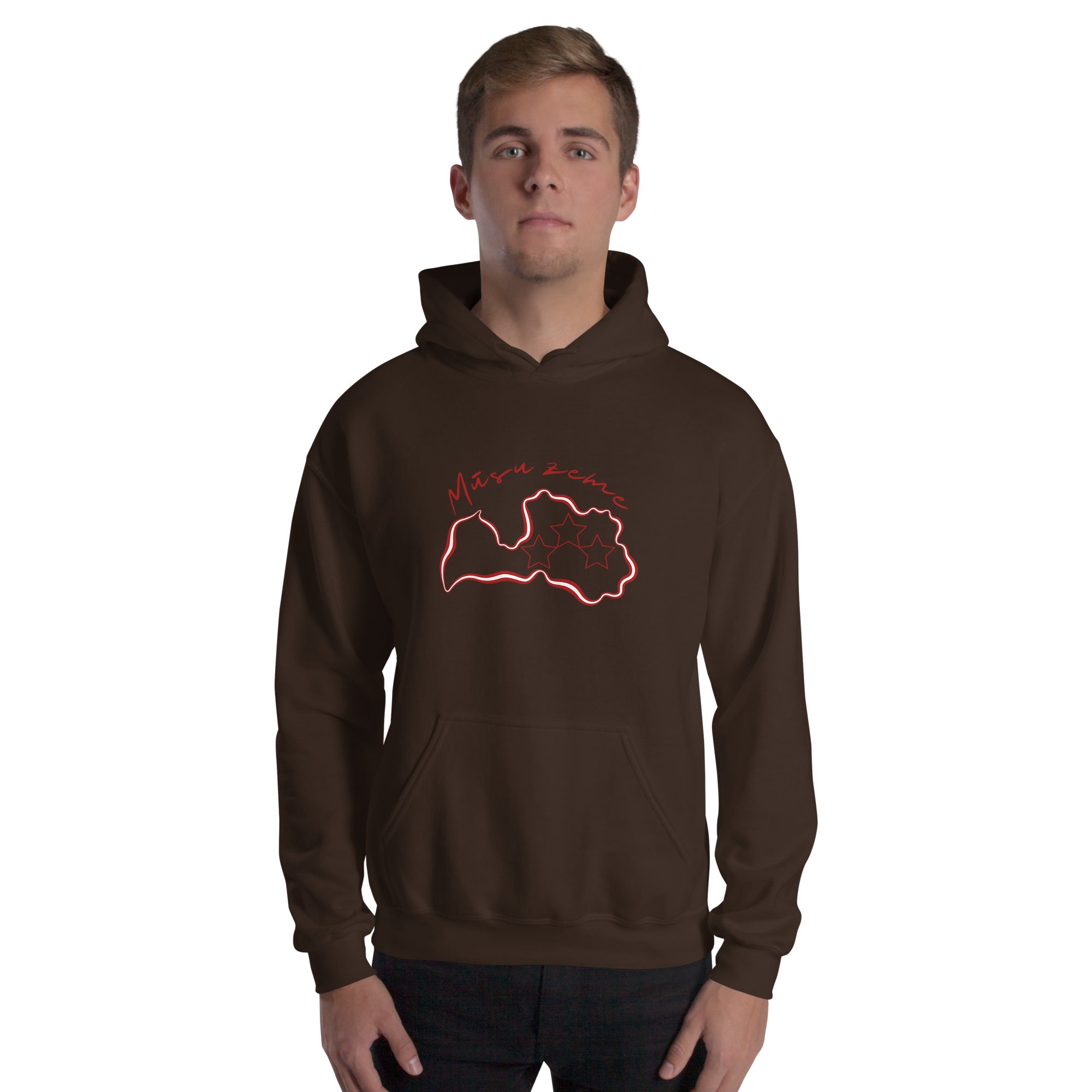 Mūsu zeme - unisex hoodie for Latvia's fans