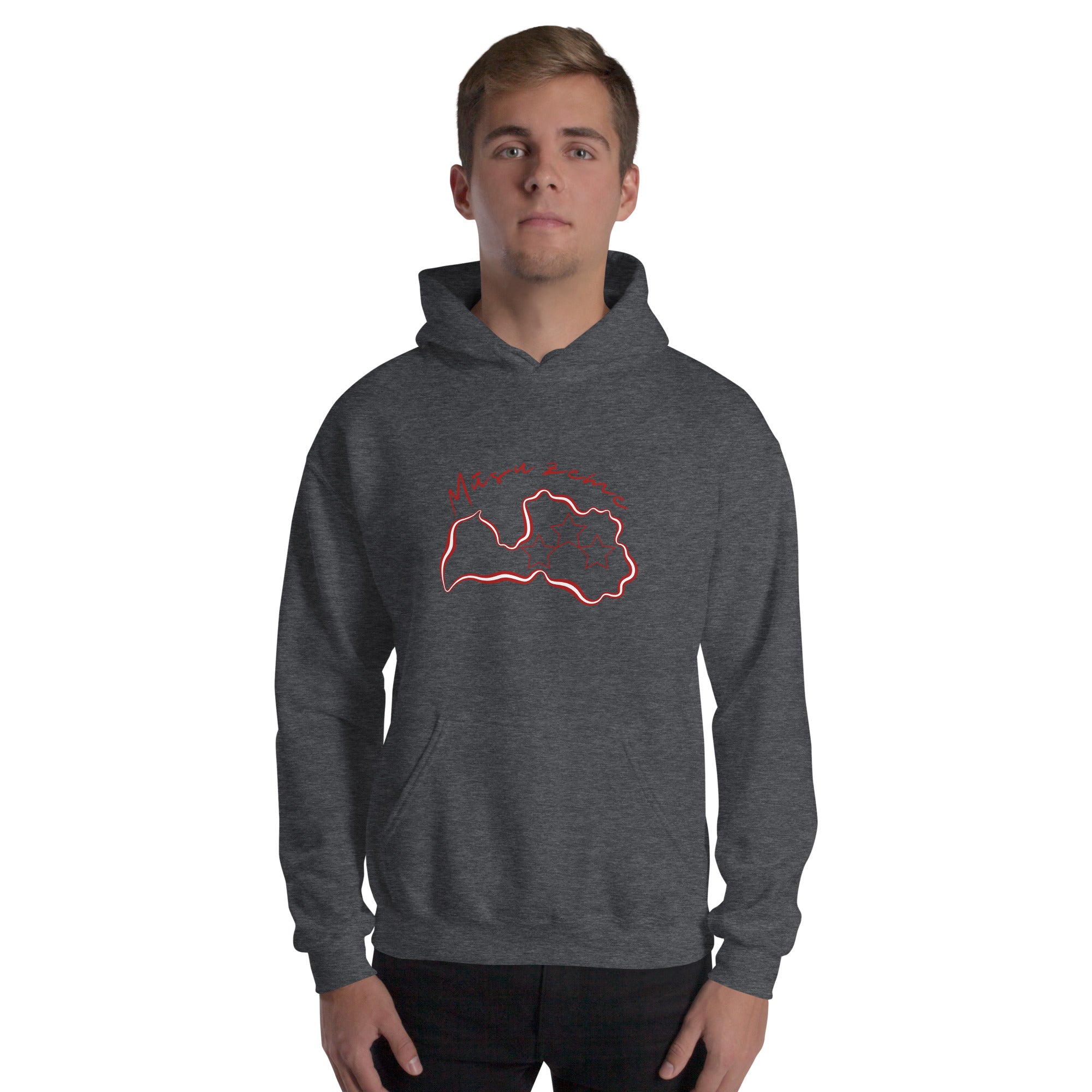 Mūsu zeme - unisex hoodie for Latvia's fans