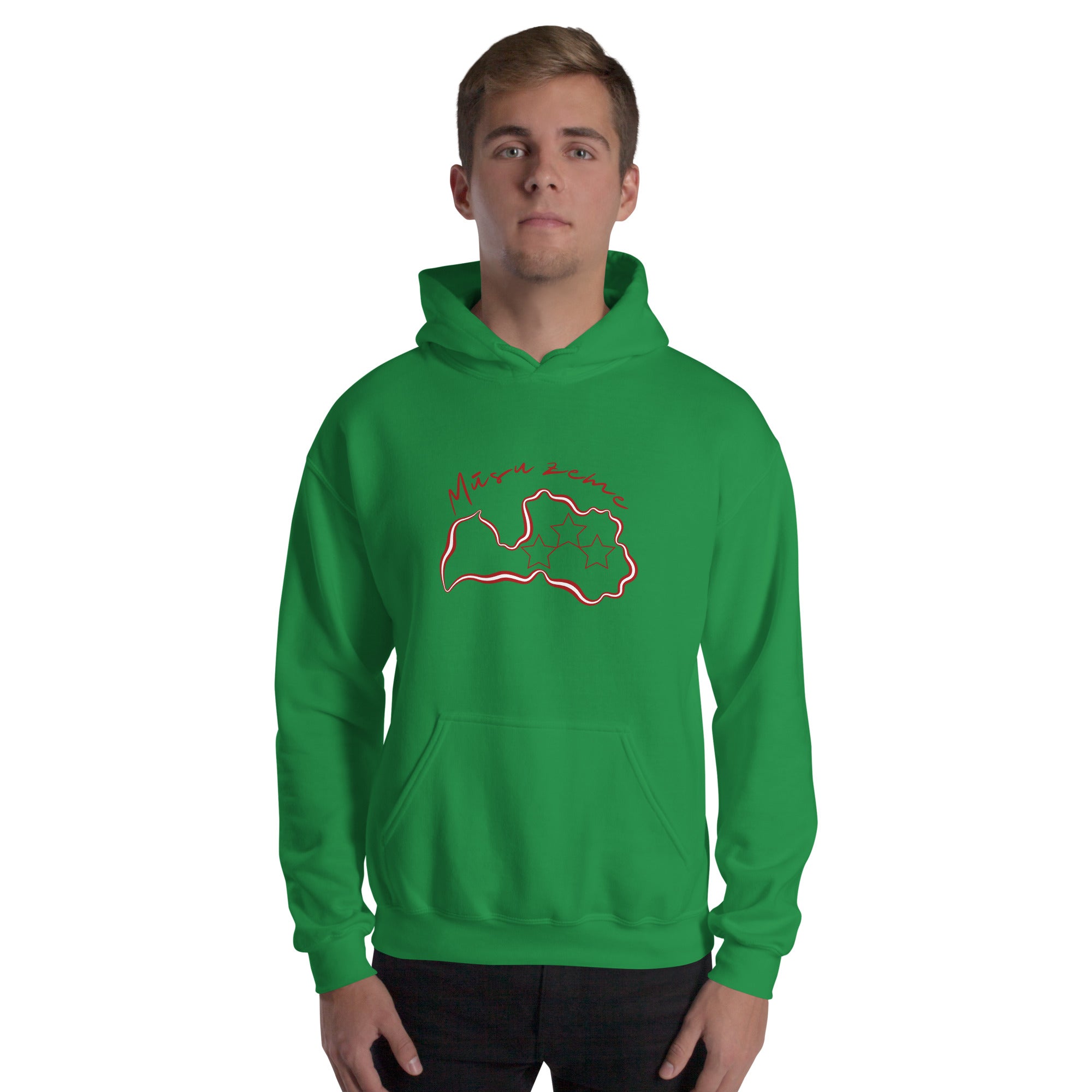 Mūsu zeme - unisex hoodie for Latvia's fans