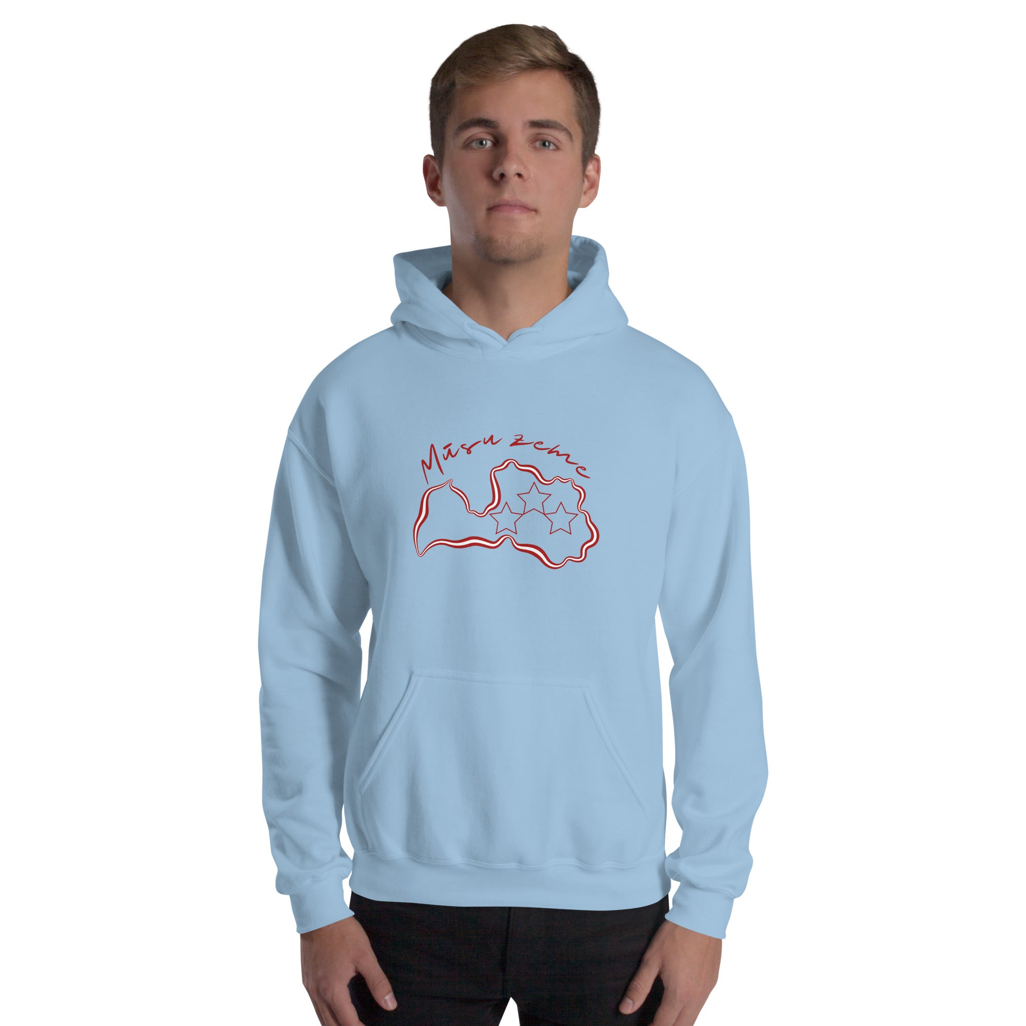 Mūsu zeme - unisex hoodie for Latvia's fans