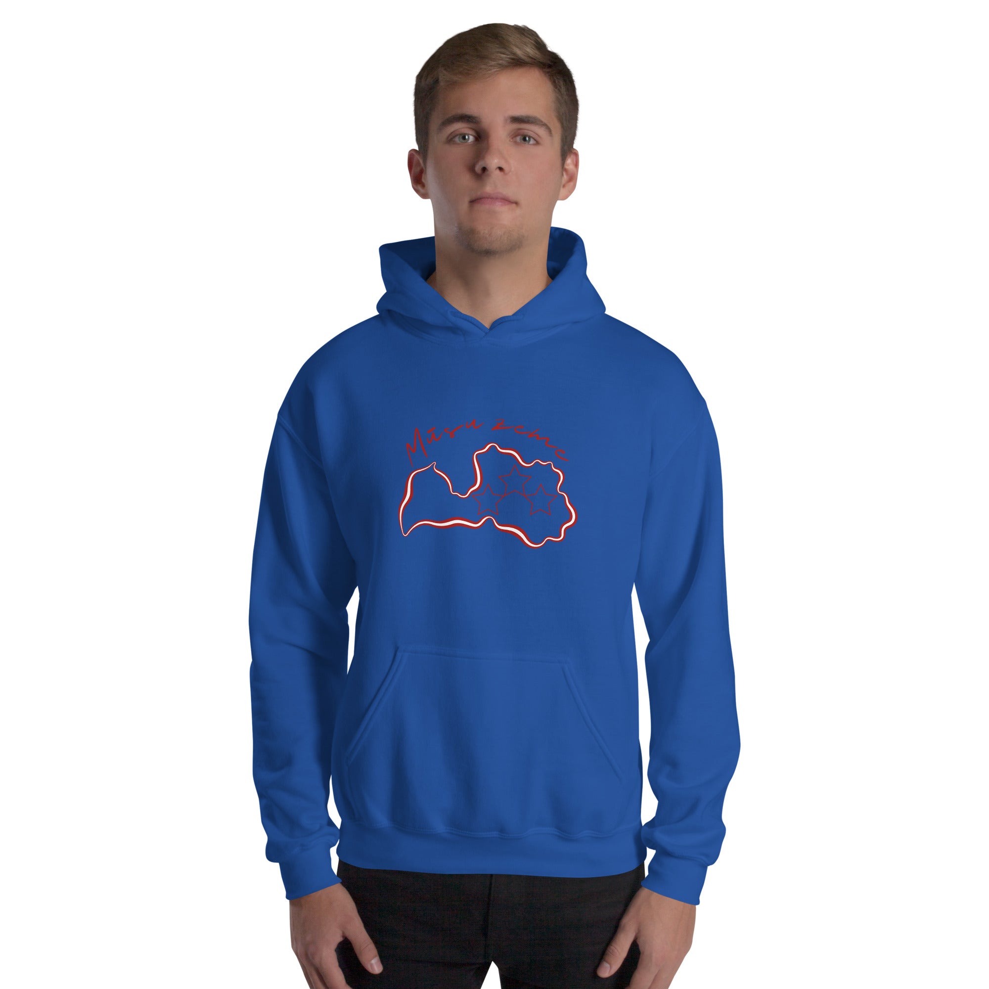 Mūsu zeme - unisex hoodie for Latvia's fans